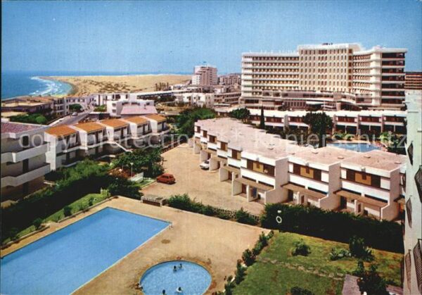 Playa del Ingles Luftaufnahme