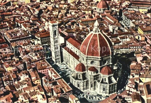 Firenze Florenz Dom Luftbild
