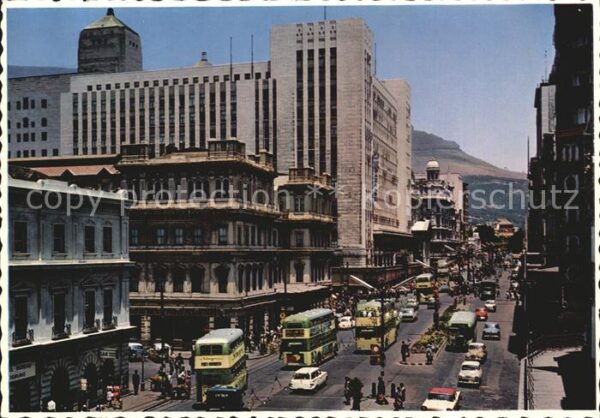 Cape Town Kaapstad Kapstadt Adderley Street