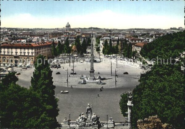 Roma Rom Piazza del Popolo