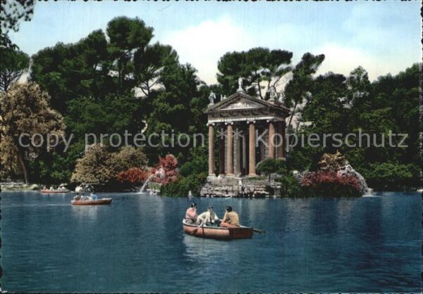Roma Rom Villa Borghese See
