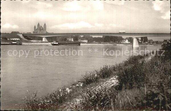 Speyer Rhein Rheinbrücke