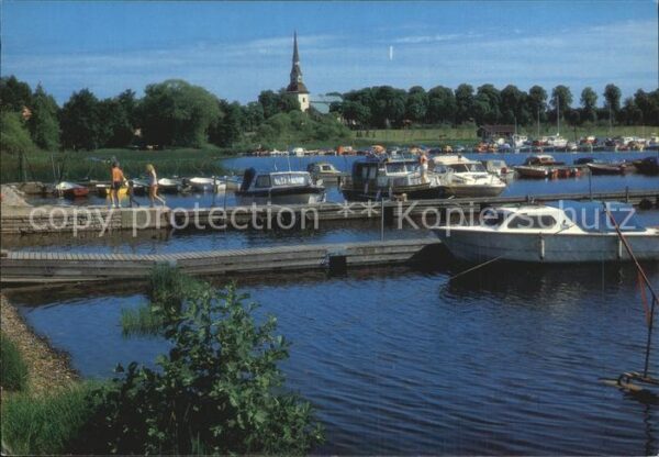 Dalarna Smedjebacken med bäthamnen