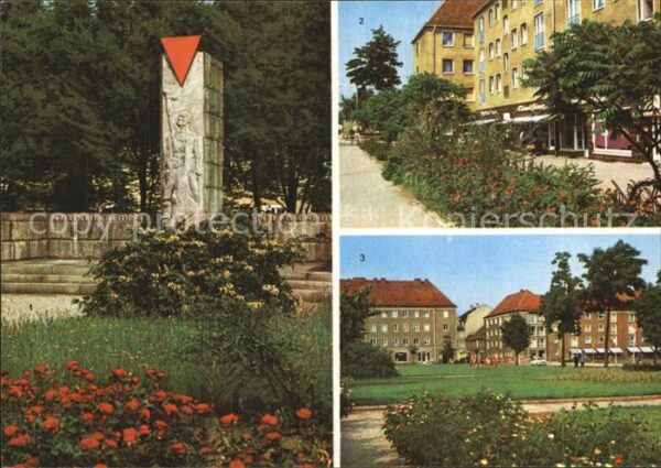 Niesky VVN Ehrenmal Strasse der Befreiung Zins