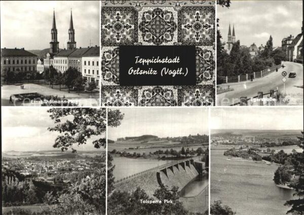 Oelsnitz Vogtland Ernst Thälmann Platz Talsperre Pirk Ege