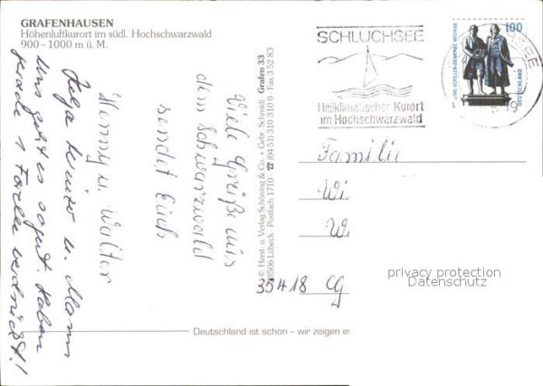 Grafenhausen Schwarzwald Narrenbrunnen Sankt Laurentiuskapelle S – Bild 2
