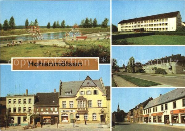 Hohenmoelsen Freibad Markt Erich Weinert Oberschule