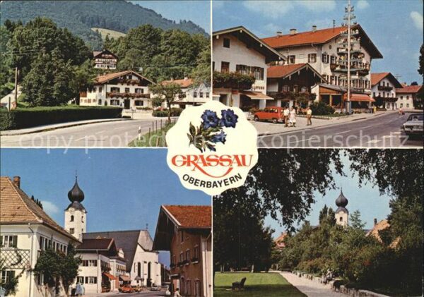 Grassau Chiemgau Stadtansichten Kirche