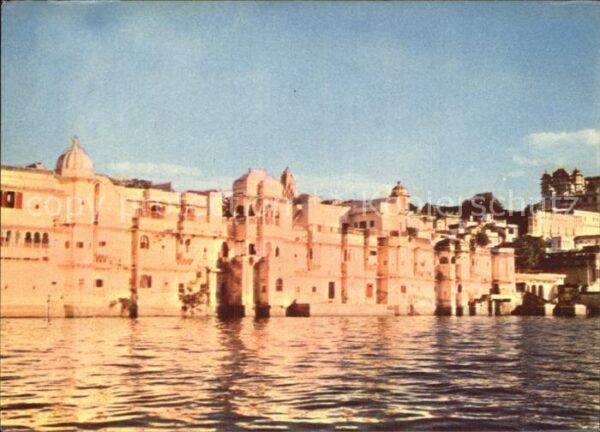 Udaipur Rajasthan Teilansicht
