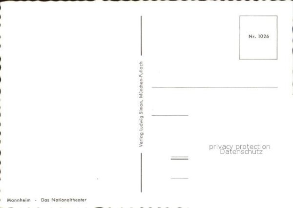 Mannheim Das Nationaltheater – Bild 2
