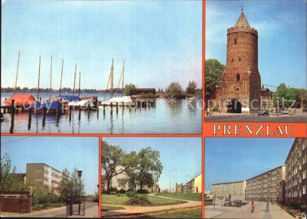 Prenzlau Bootshafen Blindower Tor Ernst Schnelle