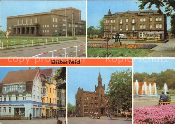 Bitterfeld Kurpalast Hotel Central Walther Rathena