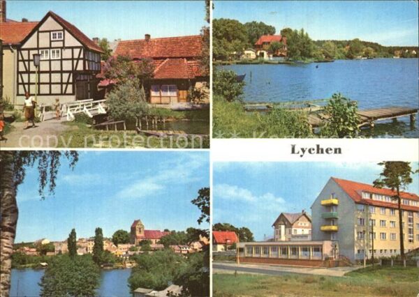 Lychen Malerwinkel Am Oberpfuhlsee Blick über