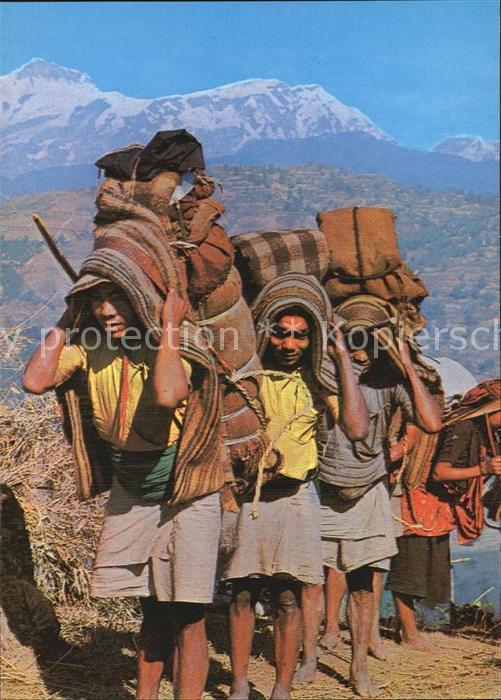 Nepal Typische Nepalnesiche Landschaft mit Tr