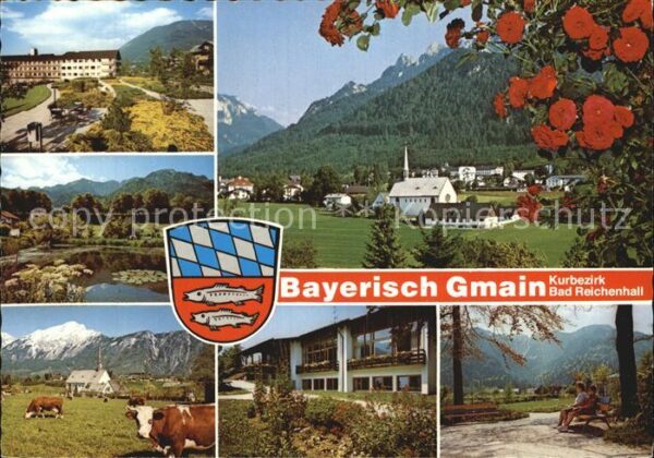 Gmain Bayerisch BFA Klinik Hochstaufen Seerosenteich Pf