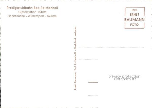 Bad Reichenhall Predigstuhlbahn mit Berghotel – Bild 2