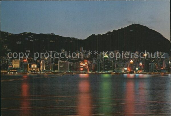 Hong Kong Blick auf den Central Distrikt von Kowl