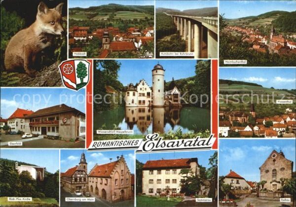 Hobbach Elsavatal Rück Pius Kirche Obernburg am