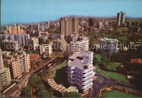 Bombay Mumbai Fliegeraufnahme
