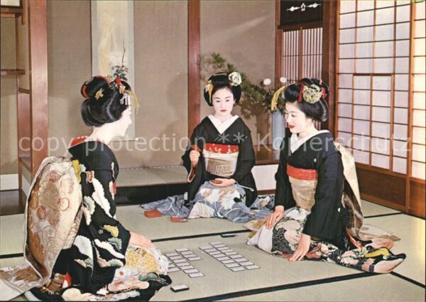 Kyoto Frauen im Kimono