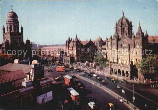Bombay Mumbai Victoria Terminus