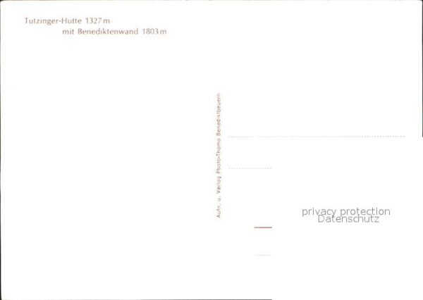 Tutzingerhuette Benediktenwand – Bild 2