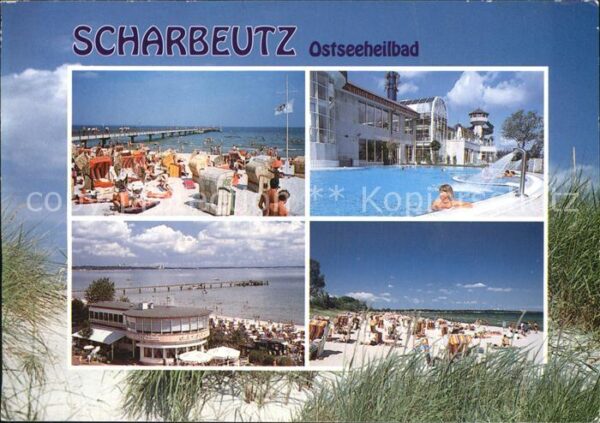 Scharbeutz Ostseebad Strand Seebrücke Freibad