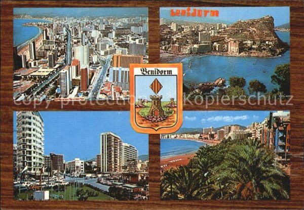 Benidorm Fliegeraufnahmen