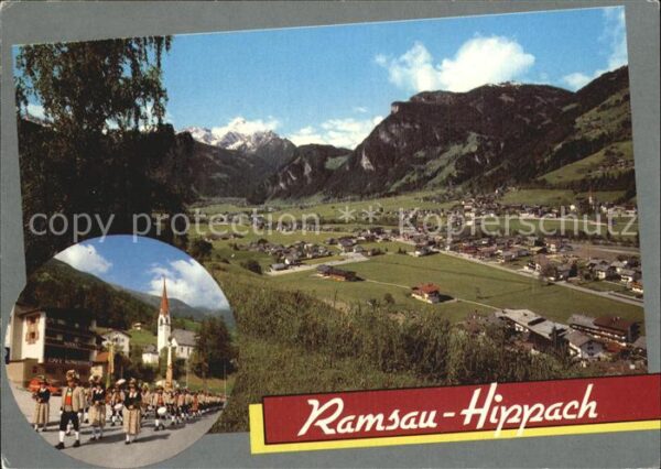Hippach Blick gegen Tristner und Penken