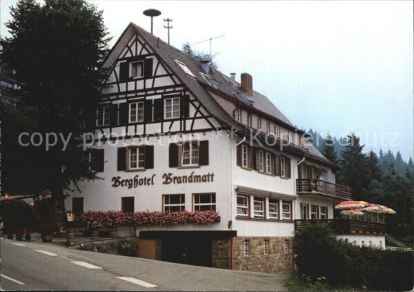 Sasbachwalden Berghotel Brandmatt Grüner Baum