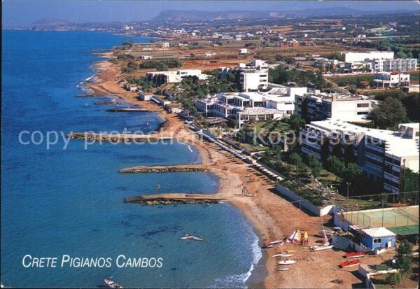 Crete Kreta Fliegeraufnahme Pigianos Cambos