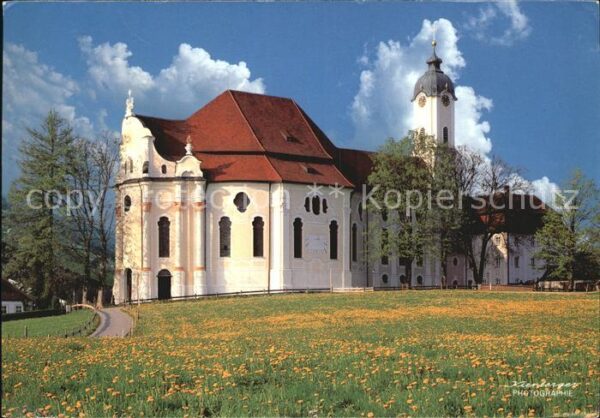 Steingaden Oberbayern Wallfahrtskirche zum Gegeißelten Heilan