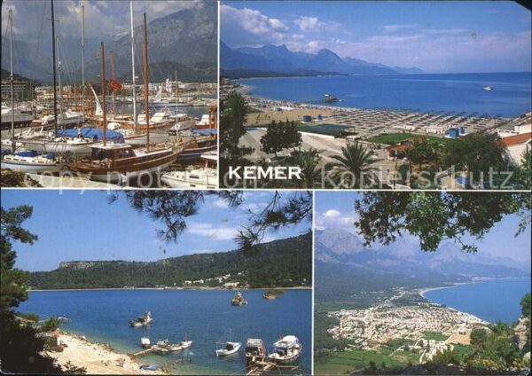 Kemer Tuerkei Turkey Hafen Teilansicht Panorama Gesamtansich
