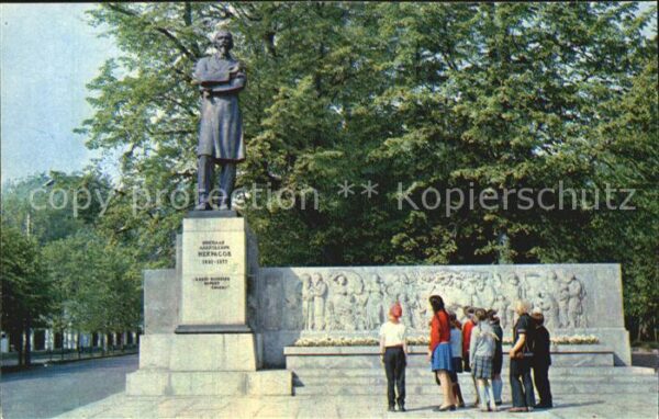 Jaroslawl Nekrasow Denkmal