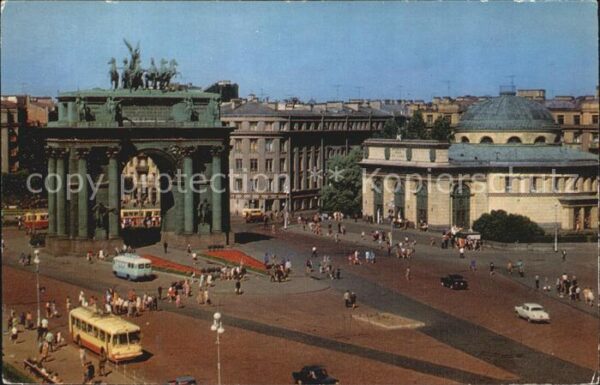 St Petersburg Leningrad Narva-Triumphbogen