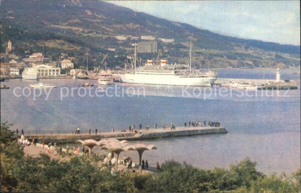 Jalta Yalta Krim Crimea Hafen