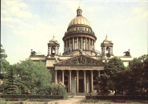St Petersburg Leningrad Isaak-Kathedrale