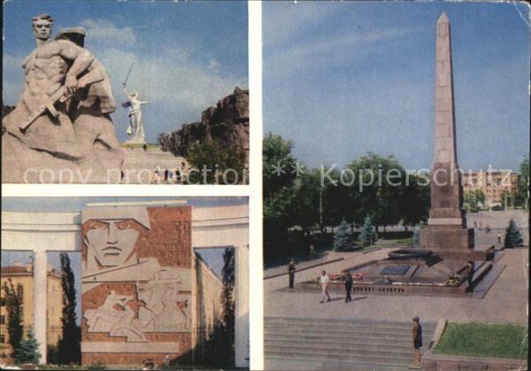 Wolgograd Denkmal Pawlow-Haus