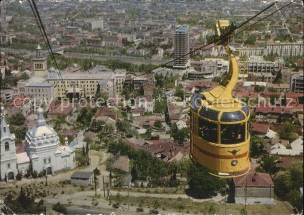 Tiflis Tiblissi Luftseilbahn