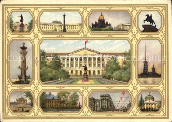 St Petersburg Leningrad Ansichten