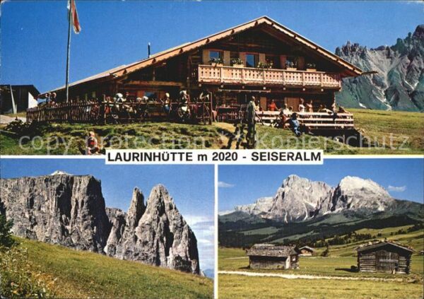 Seiser Alm Dolomiten Laurinhütte