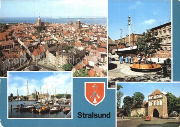 Stralsund Mecklenburg Vorpommern Museum Hafen Kniepertor