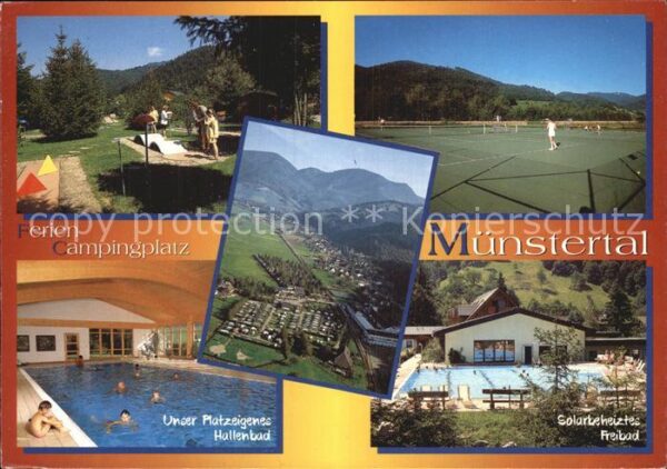 Muenstertal Schwarzwald Campingplatz Münstertal