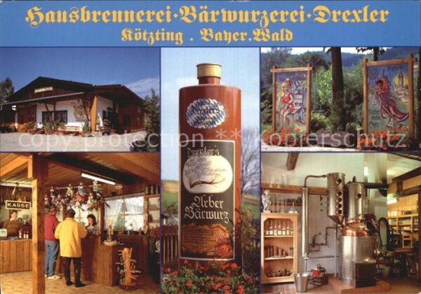 Koetzting Hausbrennerei-Bärwurzerei Drexler