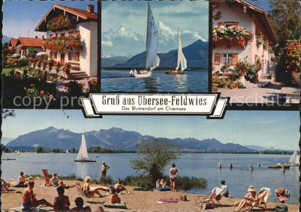 Feldwies Segelboot Strand