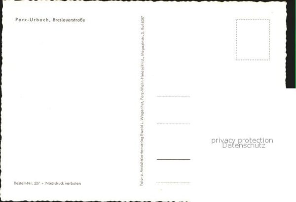 Porz Urbach Breslauerstrasse – Bild 2