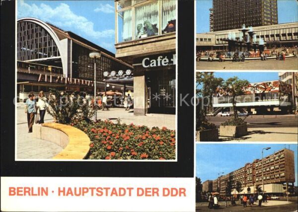 Berlin S-Bahnhof Alexanderplatz Pressecafe Kar