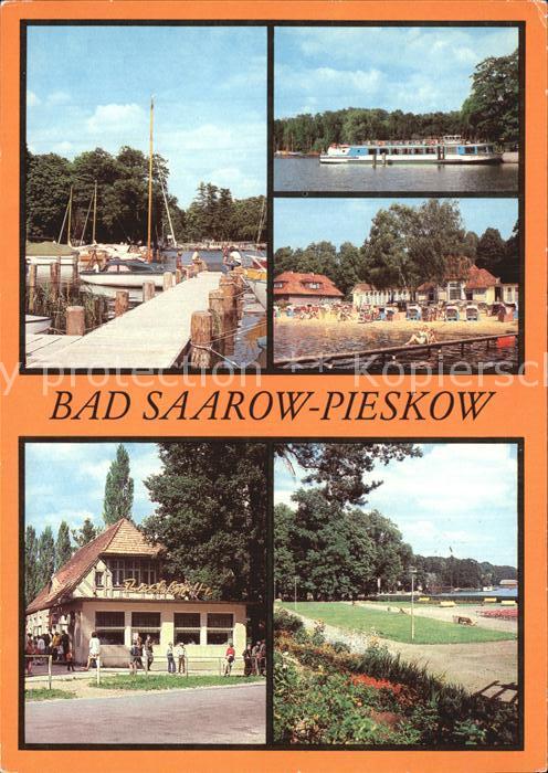 Bad Saarow-Pieskow Anlegestelle Schwanenwiese HOG Pechhütt