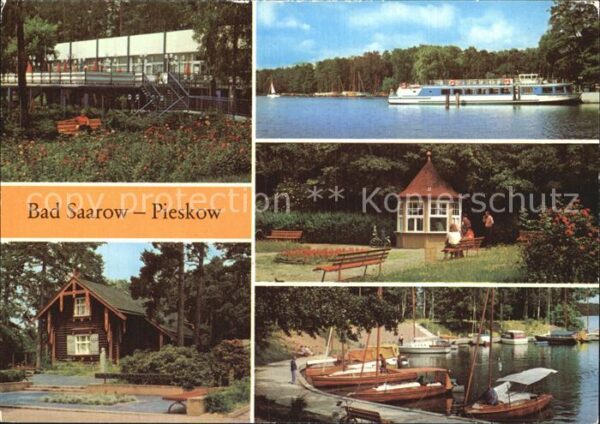 Bad Saarow Strandgaststätte Maxim-Gorki-Gedenstätt