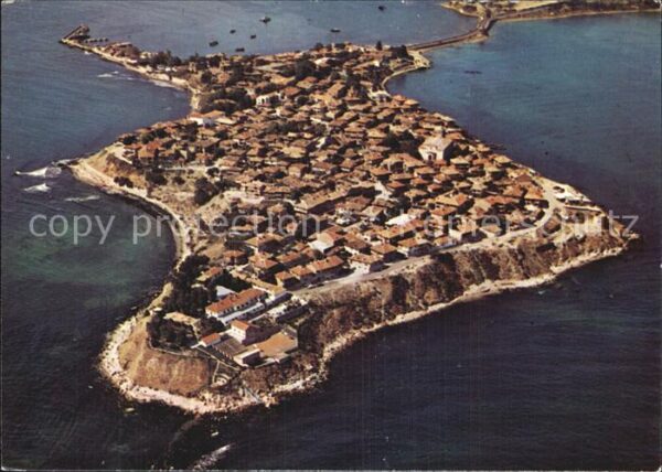 Nessebar Nessebyr Nessebre Fliegeraufnahme